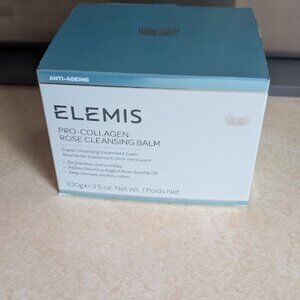 Elemis Pro-Collagen Rose Cleansing Balm 100g w/White Elemis Washcloth
